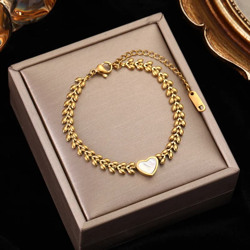 Leichte Metall-Ketten-Armband für Damen
