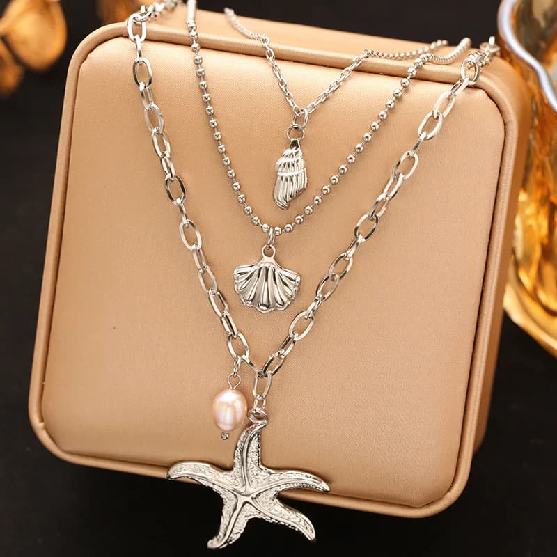 Edelstahl wasserdichte Kette Choker-Halskette