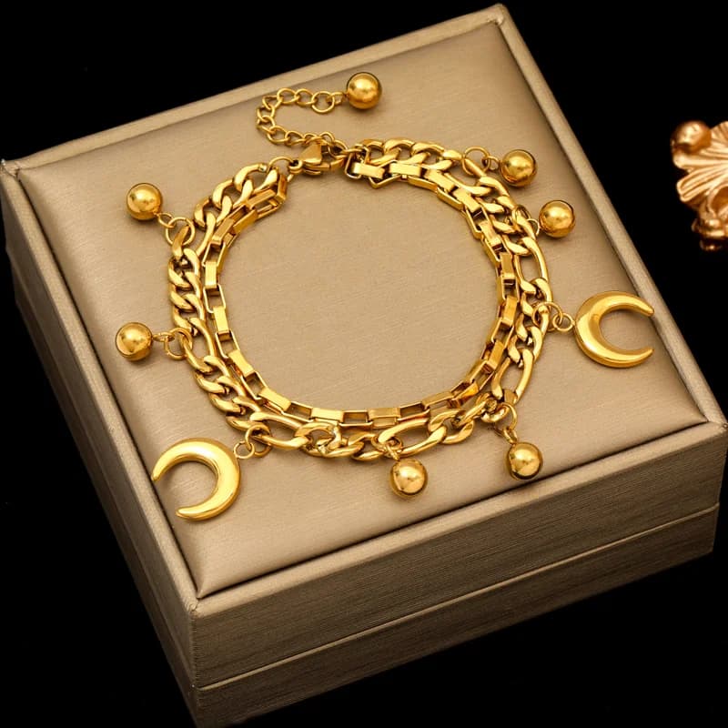 Schmetterling-Kettenarmband mit Zirkonia