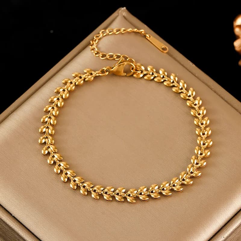 Leichte Metall-Ketten-Armband für Damen